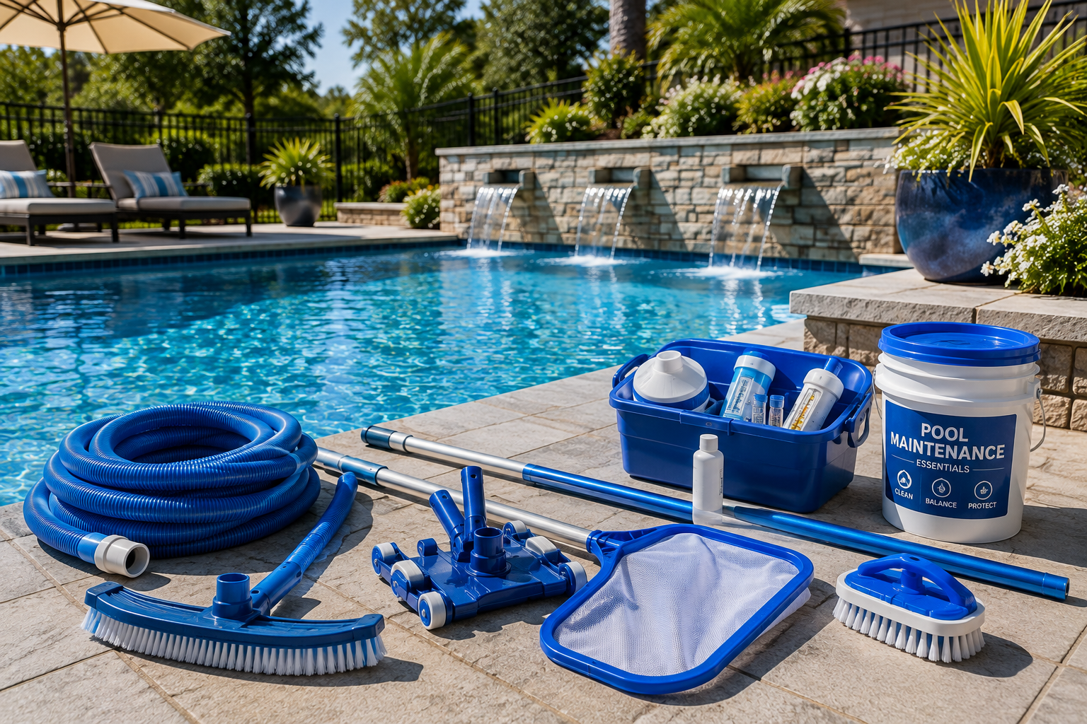 pool opening checklist for residential pool owners